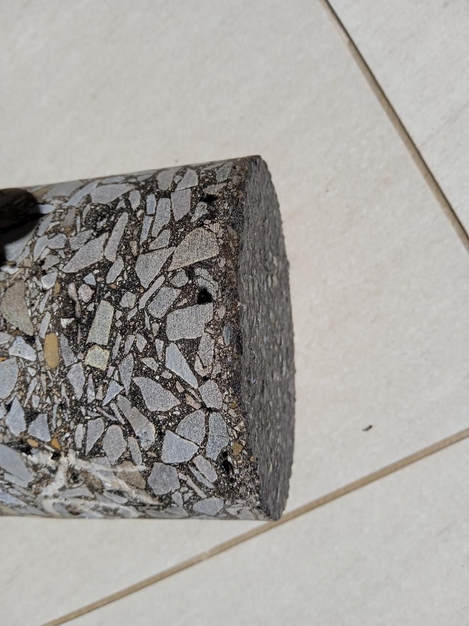Core sample — penetration depth