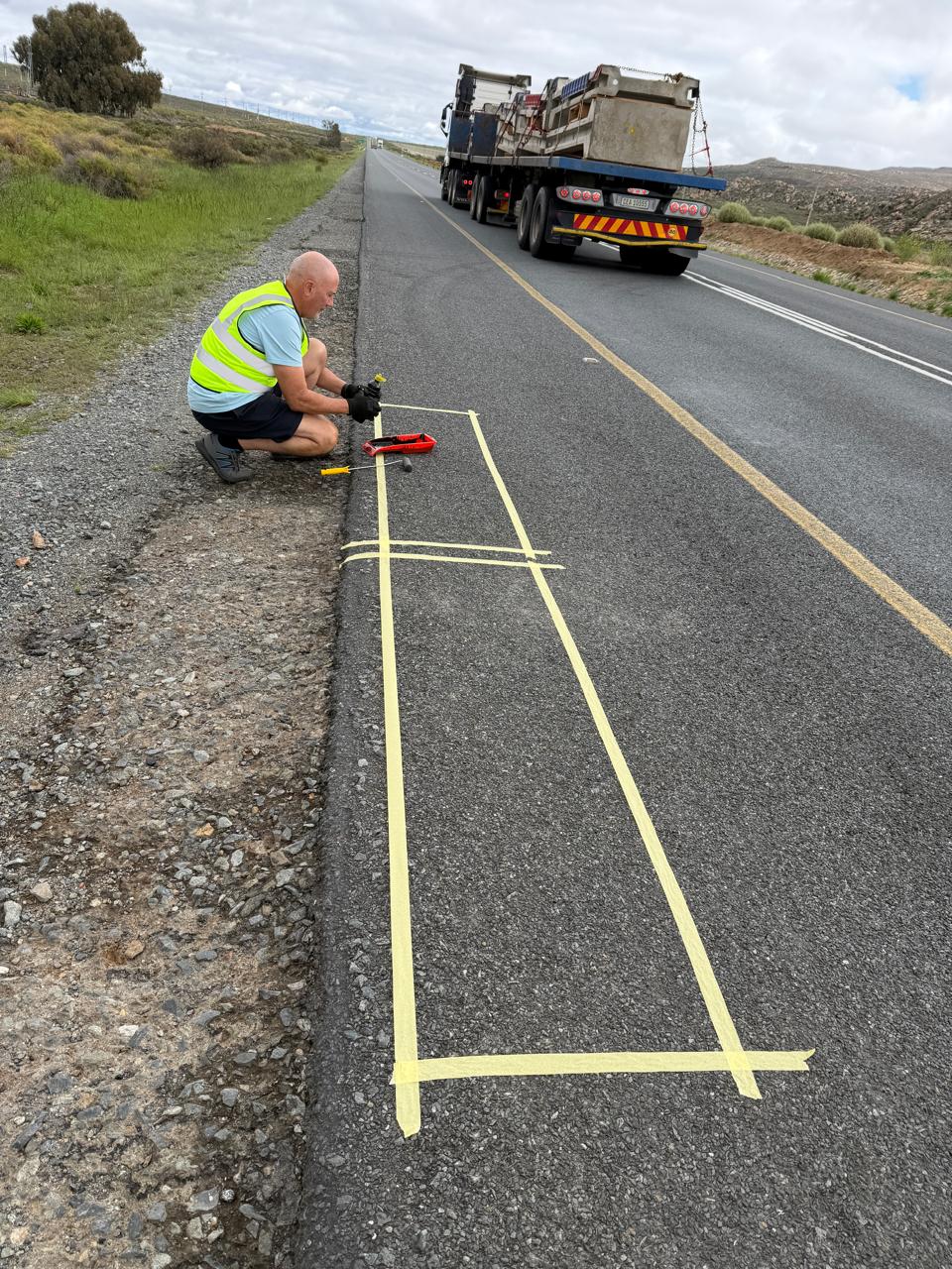 Trial section preparation